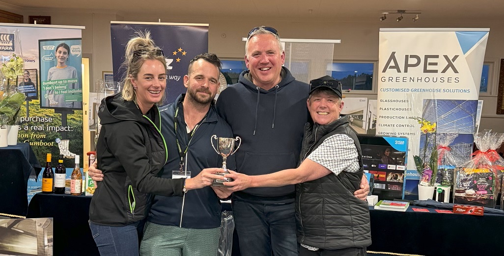 Gellert’s win Grower2Grower Golf Day tournament for 2024